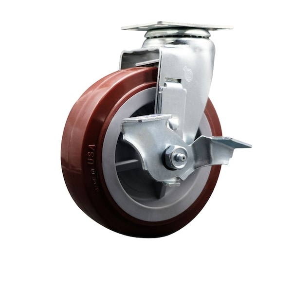 Metro 461C6PB C6PB Replacement Caster with Brake